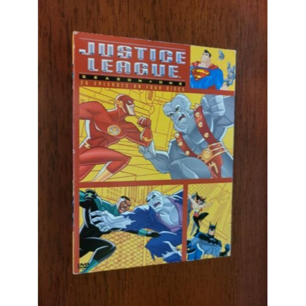Justice League: Season One (DVD, 2001) 4 Discs - 26 Episodes